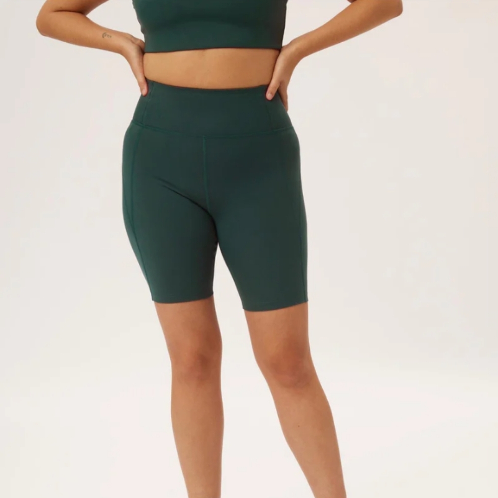 Girlfriend Collective High Rise Bike Short S